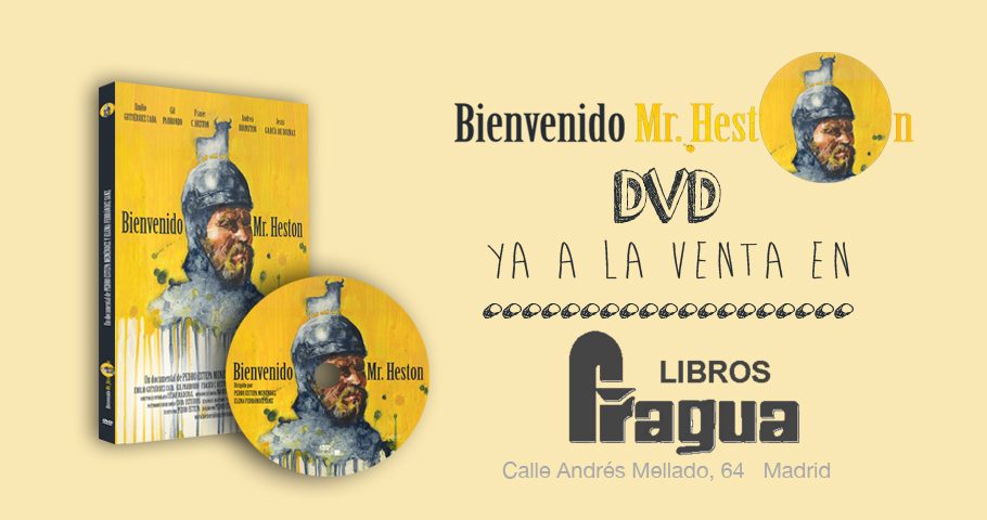 ¡A la venta los DVD de “Bienvenido Mr. Heston” en la Librería Fragua!